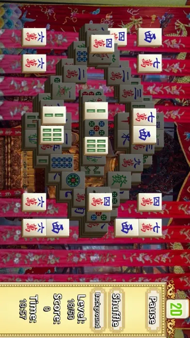 Mahjong Shanghai Solitaire. سکرین شاٹس