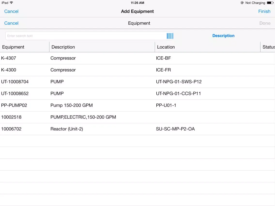 SAP Rounds Manager iPad  Ekran Görüntüleri
