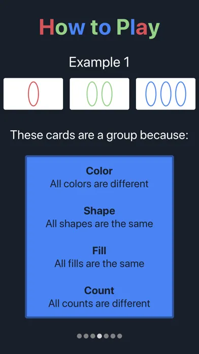 Tangkapan layar Group: The Pattern Game