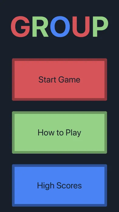 Tangkapan layar Group: The Pattern Game