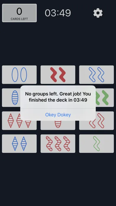 Tangkapan layar Group: The Pattern Game