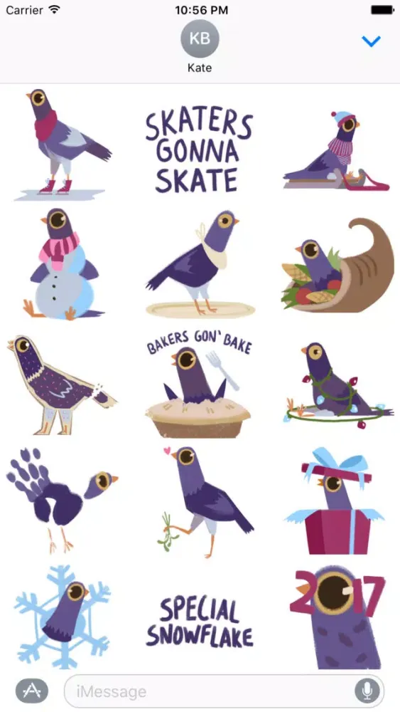 Capturas de pantalla de Trash Doves Holiday