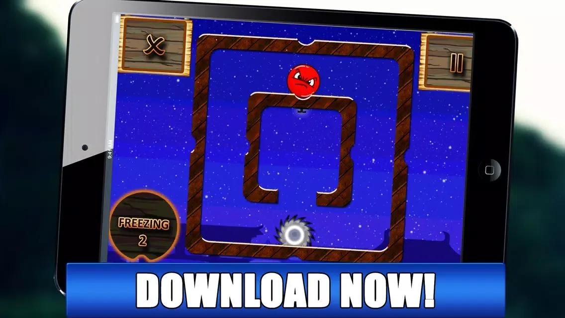 Bouncy Red Ball Freezing Screenshots
