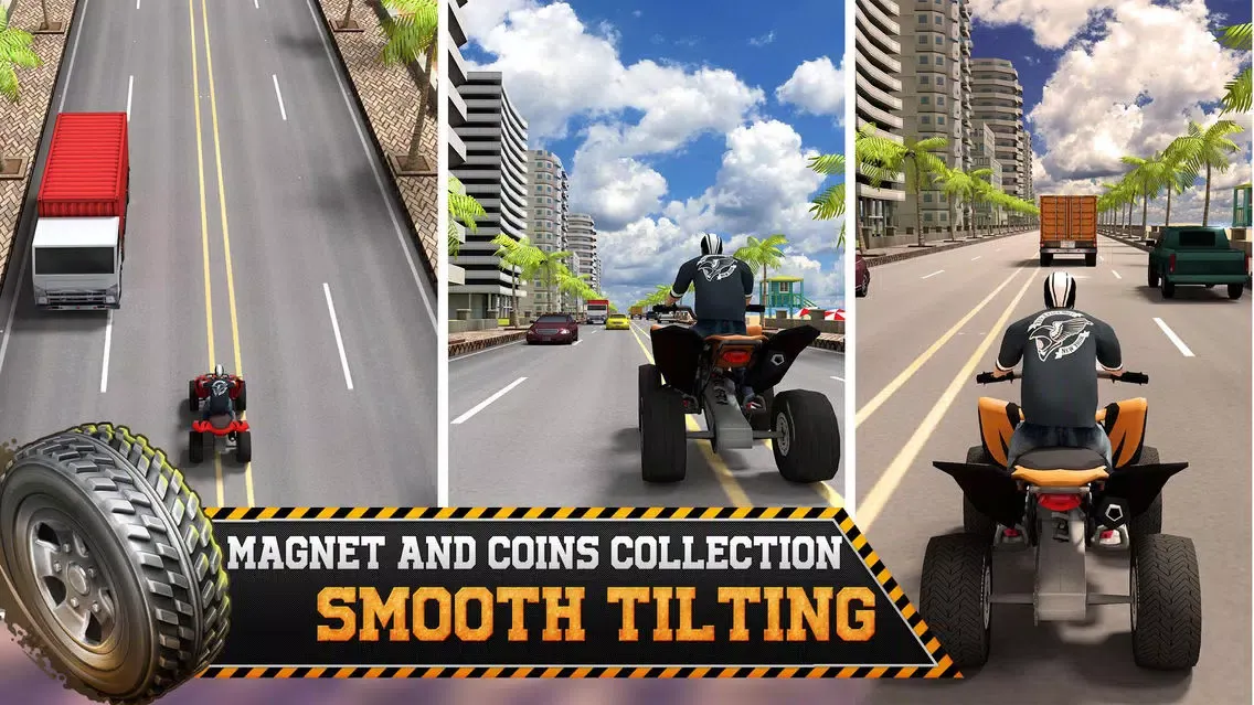 Ảnh chụp màn hình của 2XL ATV Offroad Quad Racing 3D