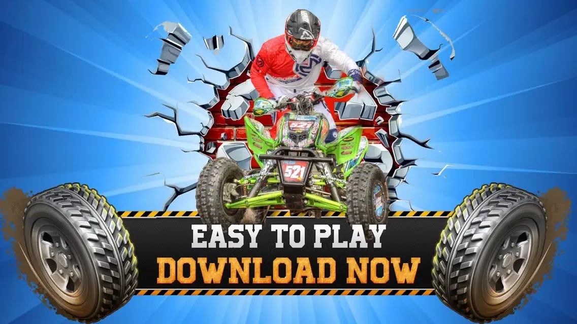 Ảnh chụp màn hình của 2XL ATV Offroad Quad Racing 3D