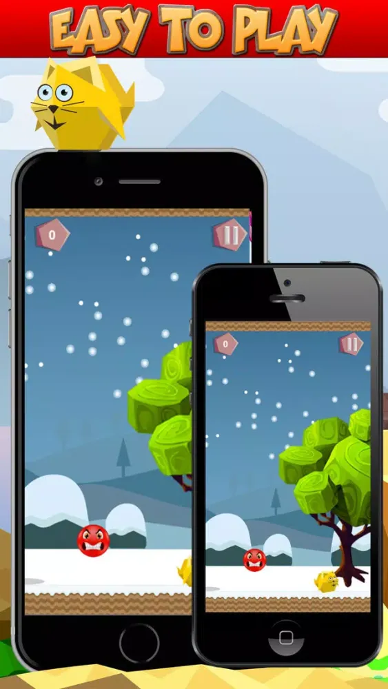 Bouncy Red Ball Game Screenshots