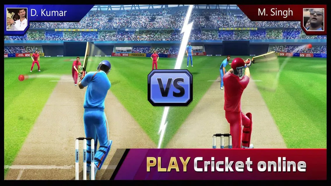 Screenshot di cricket live T20 Pro