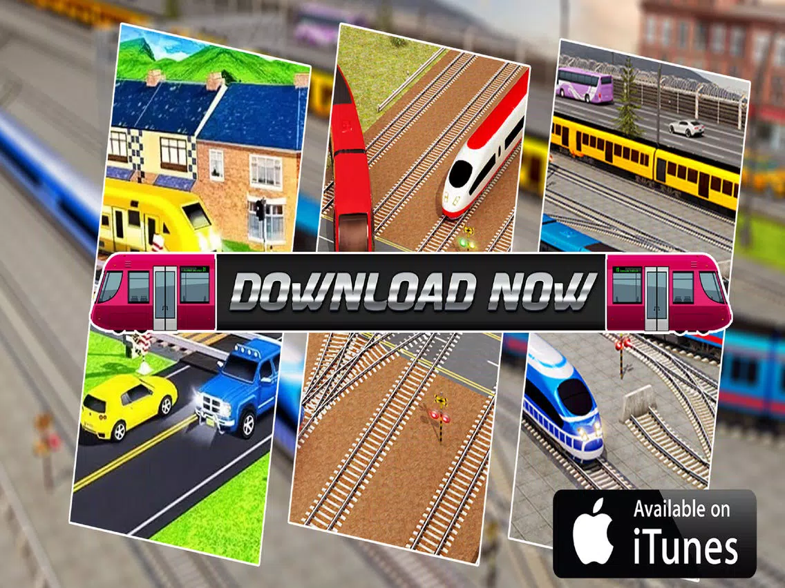 Crossy TrainLine Transport Pro iPad 应用截图