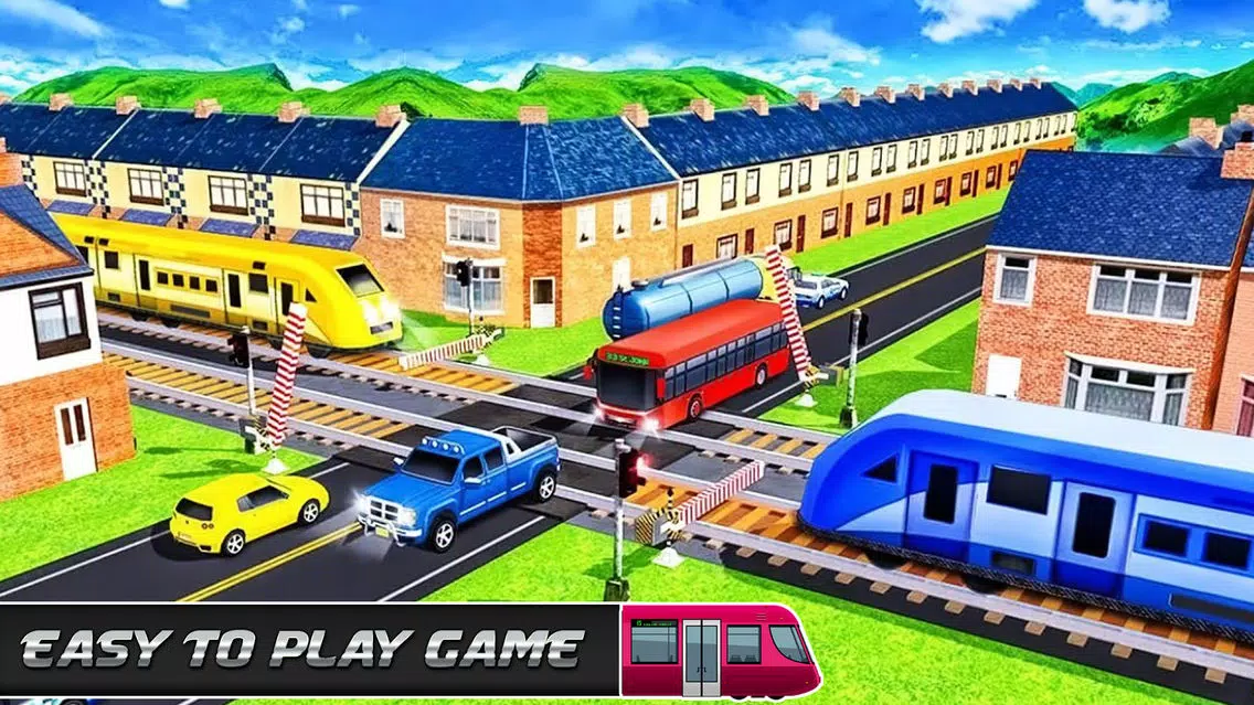 Crossy TrainLine Transport Pro应用截图