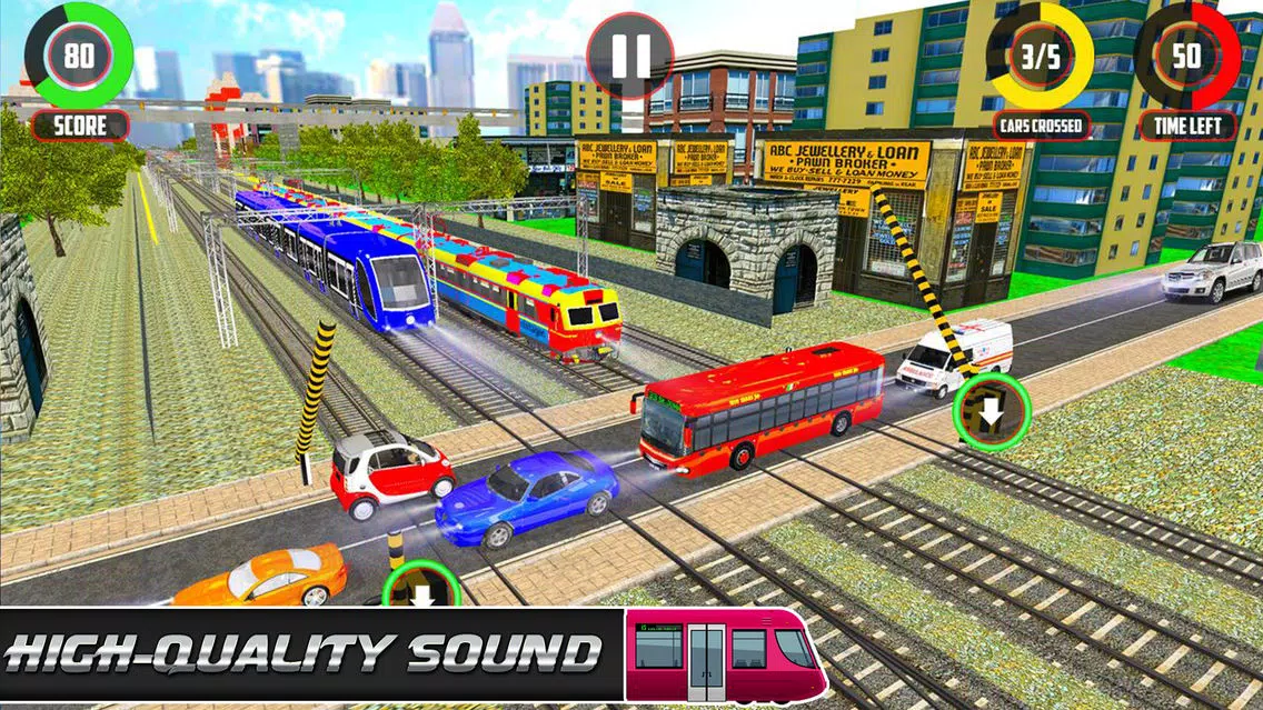 Crossy TrainLine Transport Pro应用截图