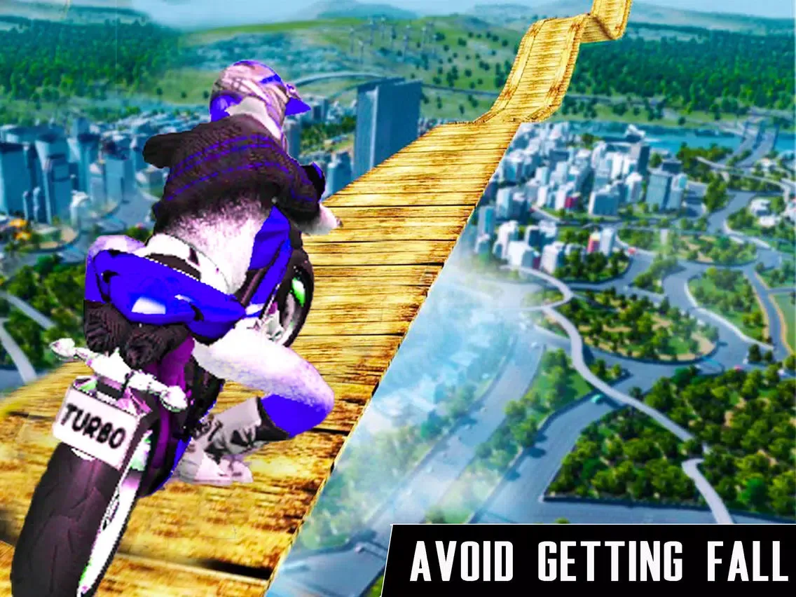 Capturas de tela do Impossible Moto Bike Track iPad 