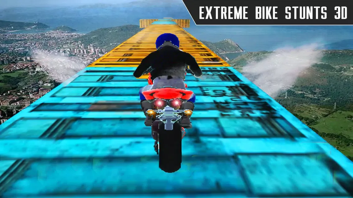 Capturas de tela do Impossible Moto Bike Track