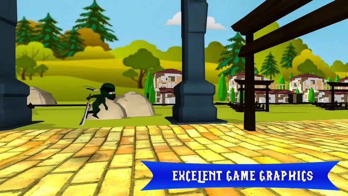Tangkapan layar Ninja Run Impossible Track