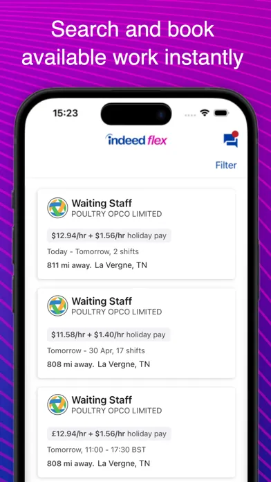 Indeed Flex - Job Search Ekran Görüntüleri