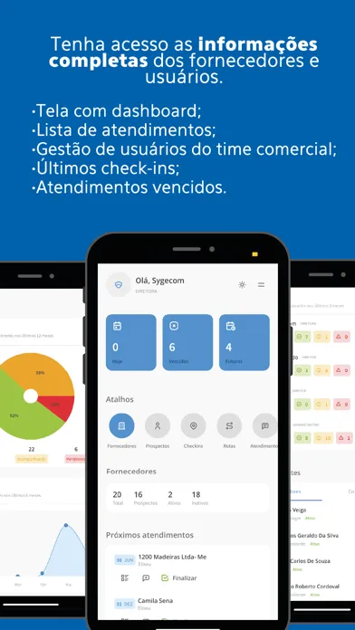 SRM mobile Screenshots