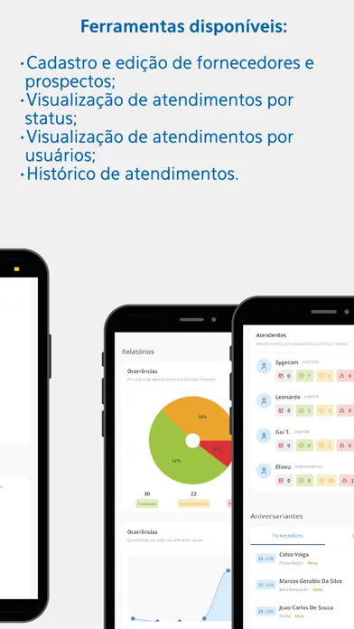 SRM mobile Screenshots