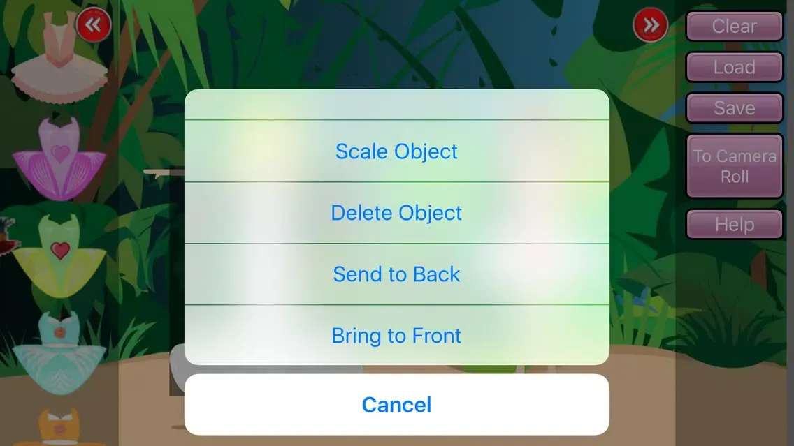 Screenshot di Ballerina Scener - Dressing Up Game