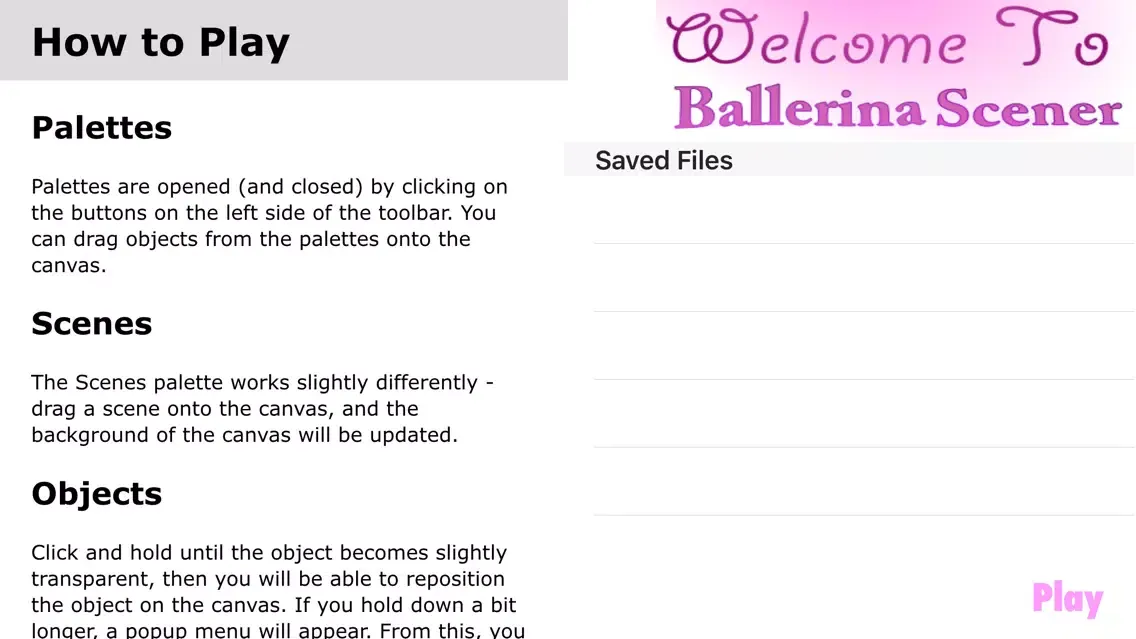 Screenshot di Ballerina Scener - Dressing Up Game