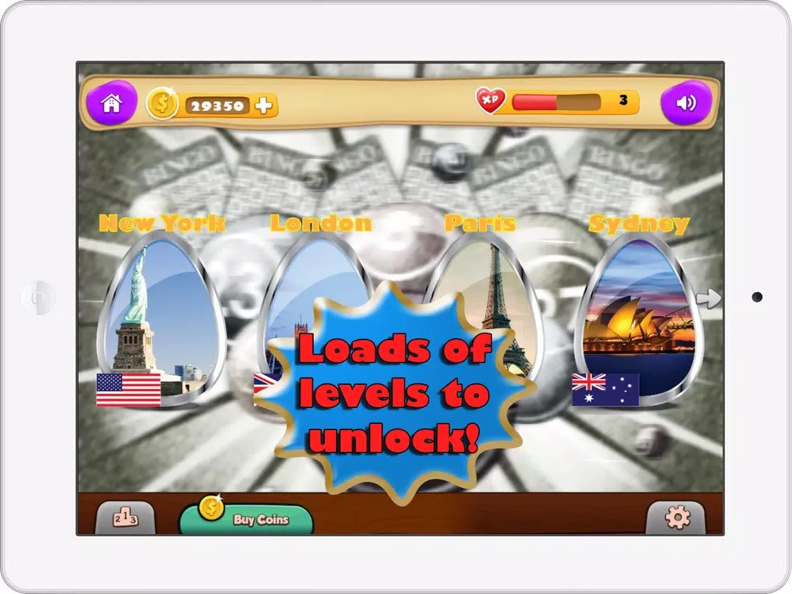 Bingo Bongo - Free Bingo Game iPad  스크린샷