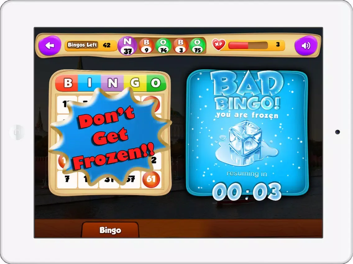 Bingo Bongo - Free Bingo Game iPad  스크린샷