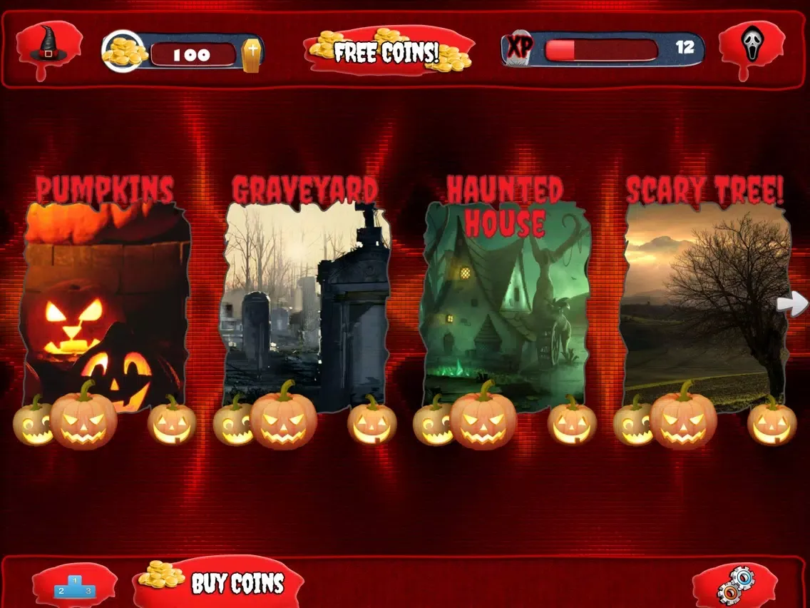ภาพหน้าจอของ Spooky Bingo - Free Halloween Bingo Game iPad 