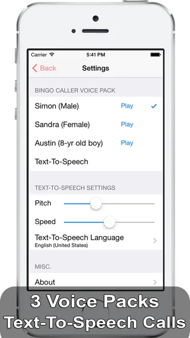 Tangkapan layar iBingo Caller - Play Bingo at Home with Friends!