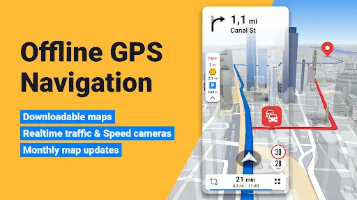 Sygic GPS Navigation & Maps Ekran Görüntüleri