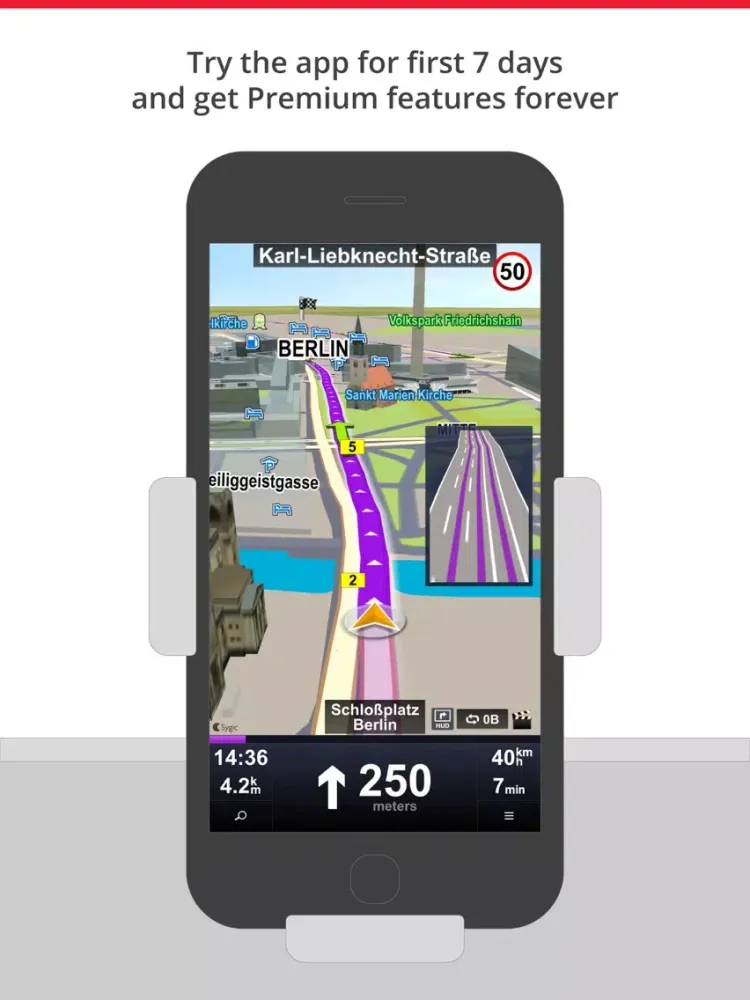 Car Navigation: GPS & Maps iPad  Screenshots