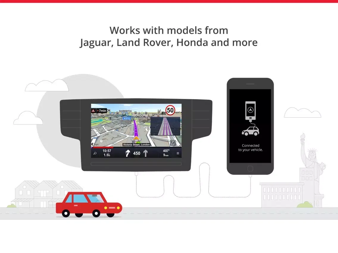 Car Navigation: GPS & Maps iPad  Screenshots