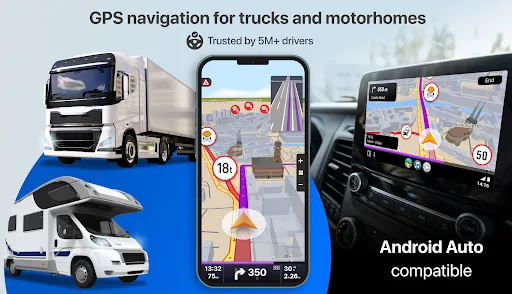 صور Sygic GPS Truck & Caravan