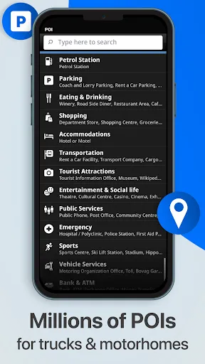 صور Sygic GPS Truck & Caravan
