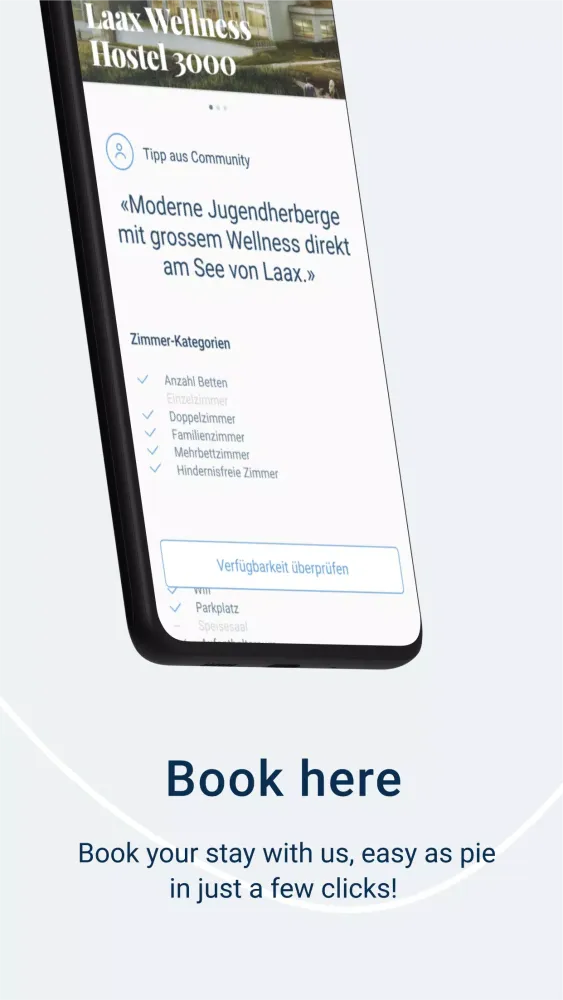 Swiss Youth Hostels Screenshots