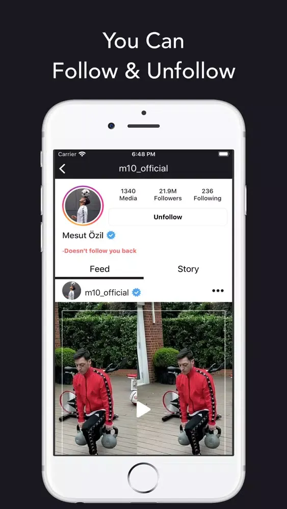 Zrzuty ekranu Ghosty Analyze For Instagram