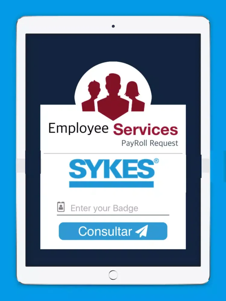 Capturas de pantalla de SYKES Payroll iPad 