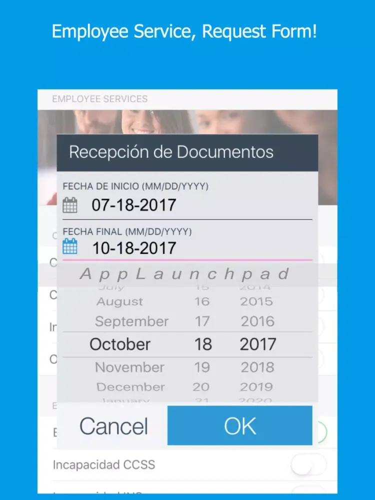 Capturas de pantalla de SYKES Payroll iPad 