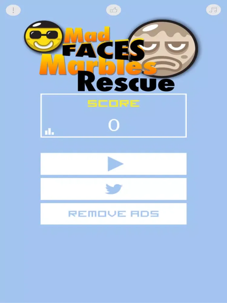 Mad Faces Marbles Rescue iPad  سکرین شاٹس