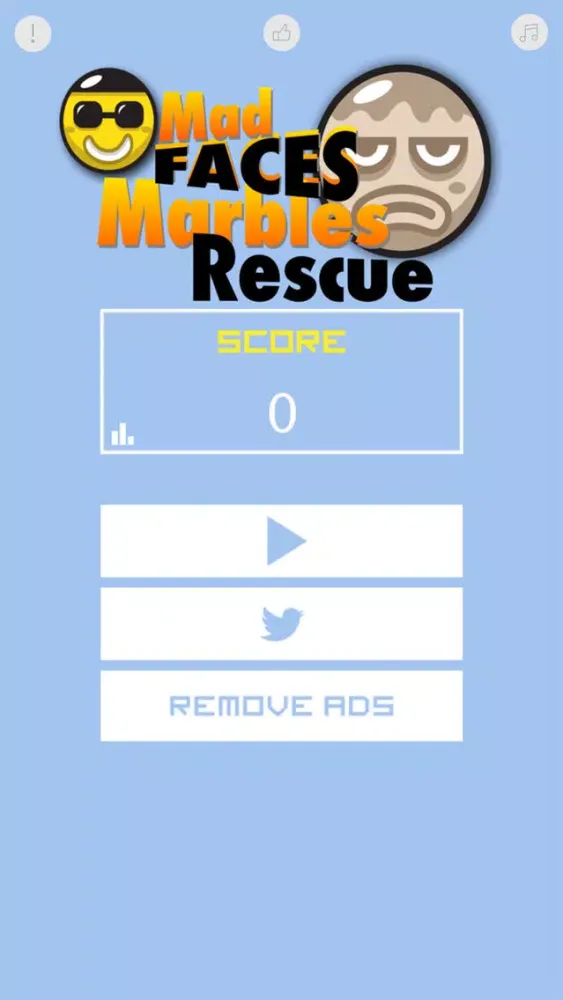 Mad Faces Marbles Rescue سکرین شاٹس