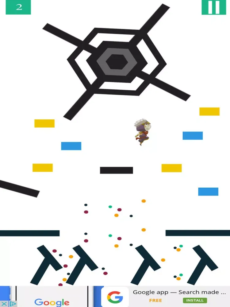 Bounce of the Ninja iPad  スクリーンショット