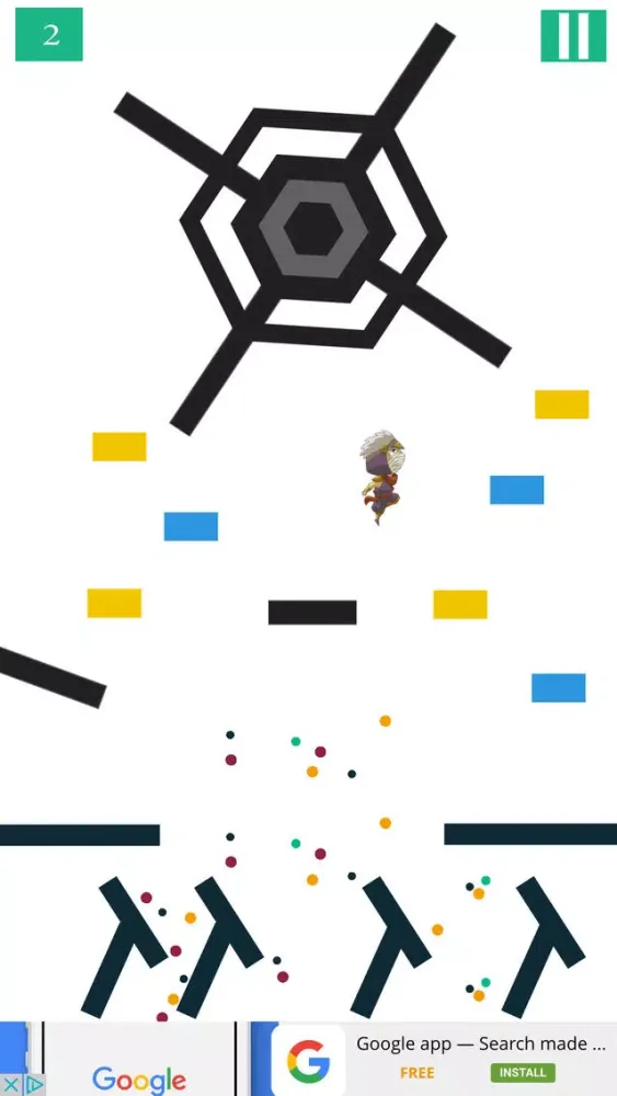 Bounce of the Ninja スクリーンショット