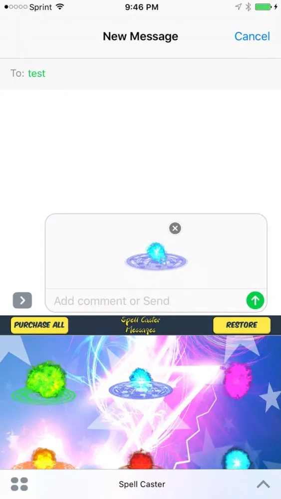 Spell Caster Messages应用截图