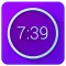 Neon Alarm Clock