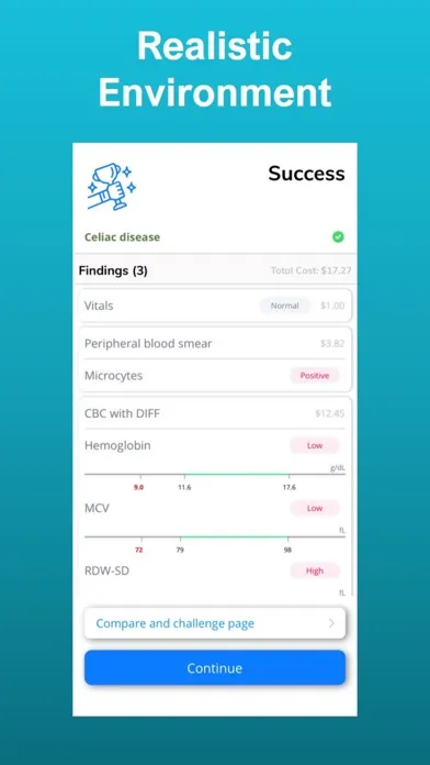 Tangkapan skrin Dr. Lex-Diagnosis Simulator