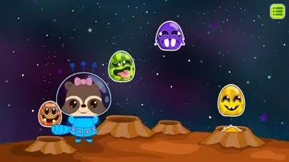 Candy Raccoon Balloon Games スクリーンショット