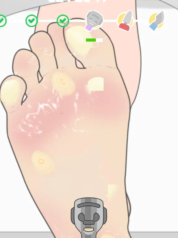 Capturas de tela do Pedicure Master iPad 