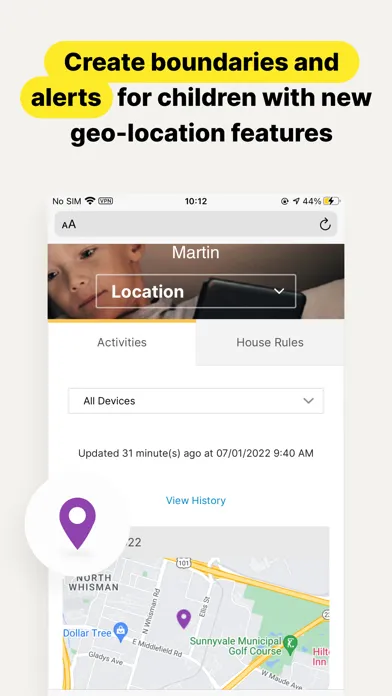 Norton Family Companion App سکرین شاٹس