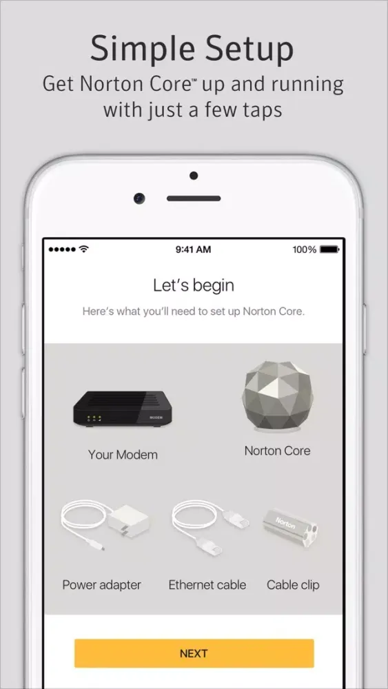 Norton Core应用截图