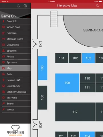 WSMC Navigator iPad  Screenshots