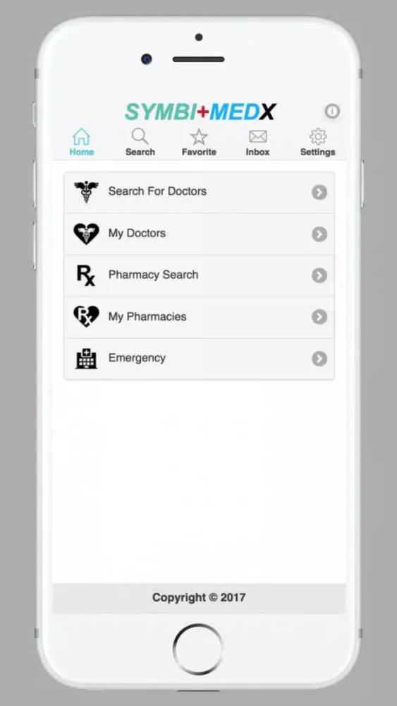 Zrzuty ekranu SymbiMedX by Symbicare