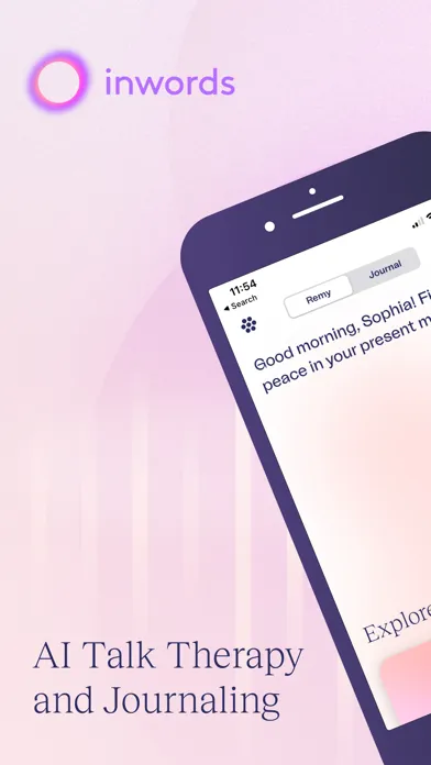 Screenshot di Inwords: Reflect with Remy