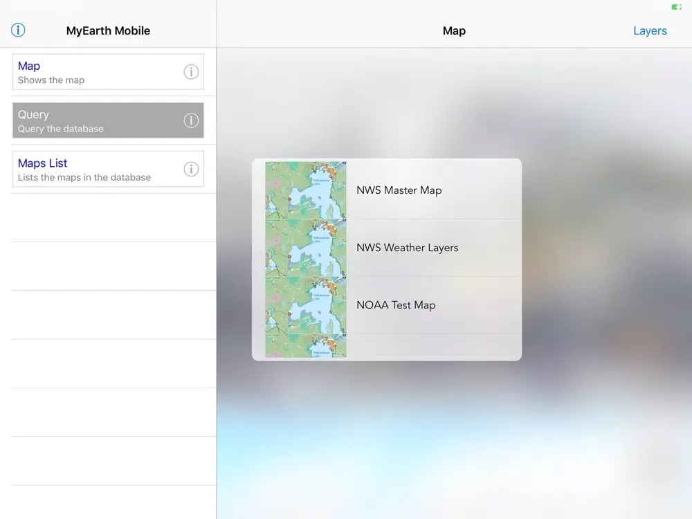 MyEarth Mobile iPad  Screenshots